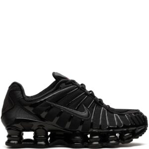 Shox TL Black and White Sneakers