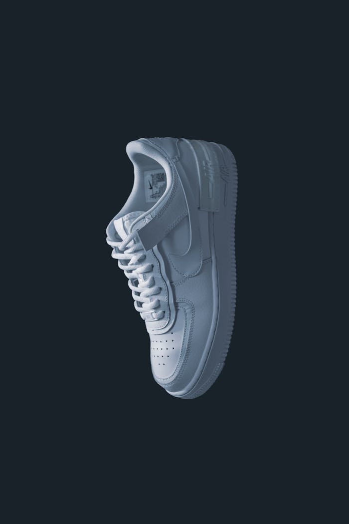 Elevate your footwear collection with this stylish Nike Air Force 1 product shot.